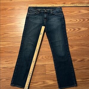 Lucky Brand Dungarees Blue Straight Leg Jeans Women’s Size 32